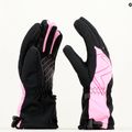 Детска ски ръкавица ZIENER Laval AS AW vblack fuchsia pink 3