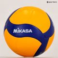 Волейболен кош Mikasa V400W жълто/синьо размер 4 5