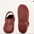 Crocs Classic Lined Clog джапанки bordeaux 9