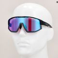 Bliz Vision Nano Optics Nordic Light S2 очила за велосипед матово черно/светла бегония/виолетово синьо мулти 10