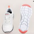 Дамски обувки за тренировка SKECHERS Flex Appeal 4.0 Brilliant View white/pink 8
