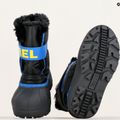 Sorel Snow Commander юношески ботуши за сняг черни/супер сини 15