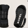 Детски ботуши за сняг Sorel Whitney II Strap WP black/sea salt 16