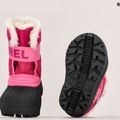 Детски ботуши за сняг Sorel Snow Commander тропическо розово/дълбоко русо 15
