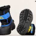 Детски ботуши за сняг Sorel Snow Commander черни/супер сини 15