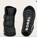 Sorel Whitney II Strap WP юношески ботуши за сняг черни/морска сол 16
