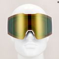 Ски очила Oakley Fall Line M white leopard/prizm sage gold iridium 7