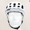 MTB каска за велосипед POC Tectal Race MIPS водородно бяло/ураниум черно 9