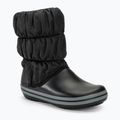 Дамски ботуши за сняг Crocs Winter Puff black/charcoal