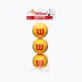 Детски топки за тенис Wilson Starter Tour Foam Tball 3 бр. жълти WRZ258900 2