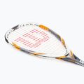 Ракета за скуош Wilson Hyper Hammer 145, оранжева/сива 5