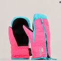 Reusch Ben Mitten детски ски ръкавици knockout pink/bachelor button 10
