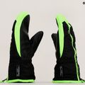 Детски ски ръкавици Reusch Ben Mitten black/neon green 10
