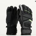 Ски ръкавица Reusch Storm R-Tex Xt черна/черна меланж/неоново зелено 9