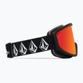Скиорски очила Volcom Footprints matte black stone/red chrome/roellow 4