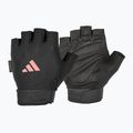 adidas Essential Регулируеми тренировъчни ръкавици черно/розово