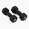 Дъмбел adidas 2х1 кг ADWT-10001 2