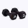 Дъмбел adidas 2х2 кг ADWT-10002