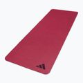 adidas Килимче за йога 4 мм колективно бордо 2