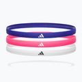 Ленти за глава adidas Hairbands 3 pack lucid blue/lucid pink/white