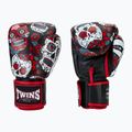 Боксови ръкавици Twins Special Fancy FBGVL3-53 Skull red/black 3