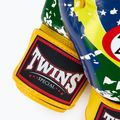 Боксови ръкавици Twins Special FBGVL3-44 Brasil yellow/red/blue 5