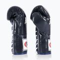 Боксови ръкавици Fairtex Pro Competition Locked Thumb leather blue 3
