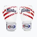 Боксови ръкавици Fairtex Universal "Tight-Fit" Design USA white