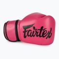 Боксови ръкавици Fairtex Microfiber pink/black 5