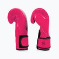 Боксови ръкавици Fairtex Microfiber pink/black 3