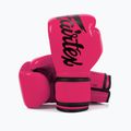 Боксови ръкавици Fairtex Microfiber pink/black 4
