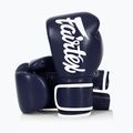 Боксови ръкавици Fairtex Microfiber Art Collections Blue Wave blue 4