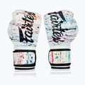 Боксови ръкавици Fairtex Microfiber Art Collections Painter white