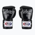 Боксови ръкавици Fairtex Super Sparring - с блокиран палец, черни 2