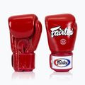 Боксови ръкавици Fairtex Super Sparring - Locked Thumb red