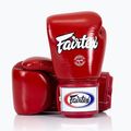 Боксови ръкавици Fairtex Super Sparring - Locked Thumb red 2