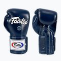 Боксови ръкавици Fairtex Super Sparring - Locked Thumb blue