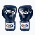 Боксови ръкавици Fairtex Super Sparring - Locked Thumb blue