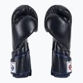 Fairtex Стилни ъглови боксови ръкавици за спаринг - заключен палец, сини 4