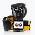 Боксови ръкавици Fairtex Heavy Hitter's Mexican Style black/yellow 4