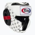 Боксова каска Fairtex Super Sparring white/black
