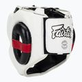 Боксова каска Fairtex Super Sparring white/black 3