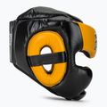 Боксова каска Fairtex Diagonal Vision Sparring - Full Head Coverage black/yellow 2