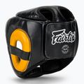 Боксова каска Fairtex Diagonal Vision Sparring - Full Head Coverage black/yellow 3