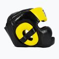 Боксова каска Fairtex Diagonal Vision Sparring - Full Head Coverage black/yellow 4