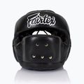 Fairtex пълен протектор за лице боксова каска черен