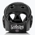 Боксова каска Fairtex Muay Thai Boxing Competition black 4