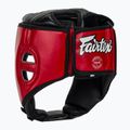 Защитна каска Fairtex Muay Thai & Kickboxing Competition red 3