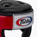 Защитна каска Fairtex Muay Thai & Kickboxing Competition red 4