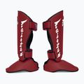 Разглобяеми подложки за пищяли Fairtex, наричани още протектори за пищяли. "Twister" червен 3